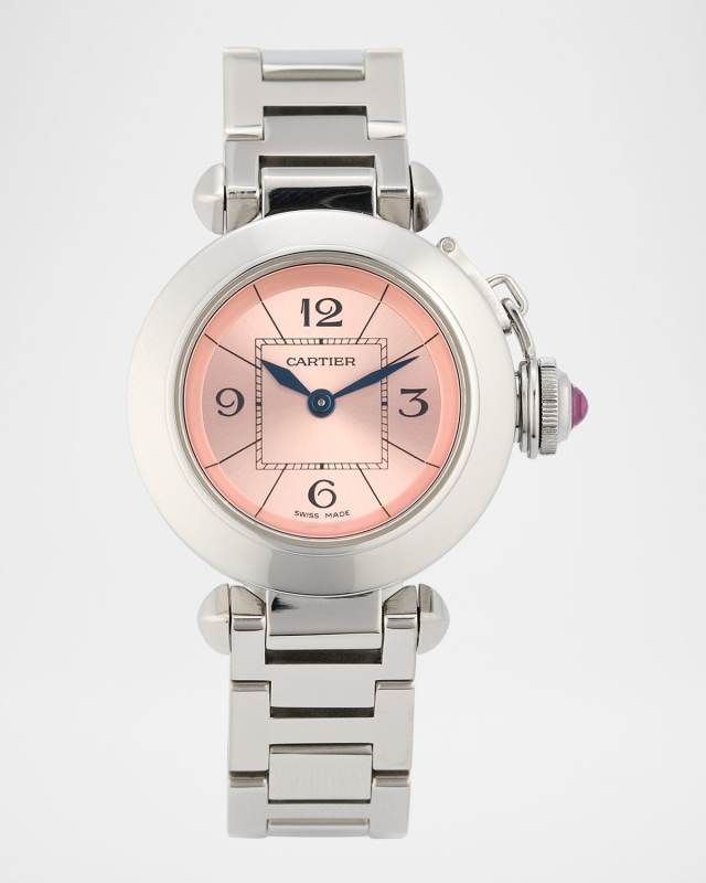 Cartier Stainless Steel Miss Pasha 27mm Vintage 2010s Watch